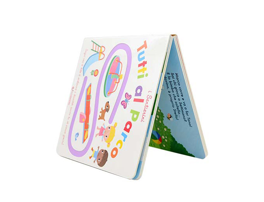 Impression de livres cartonnés pour enfants bon marché