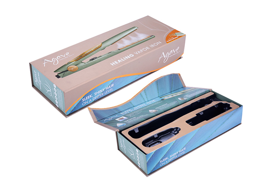 Printed Hair Straightener Packaging Box
