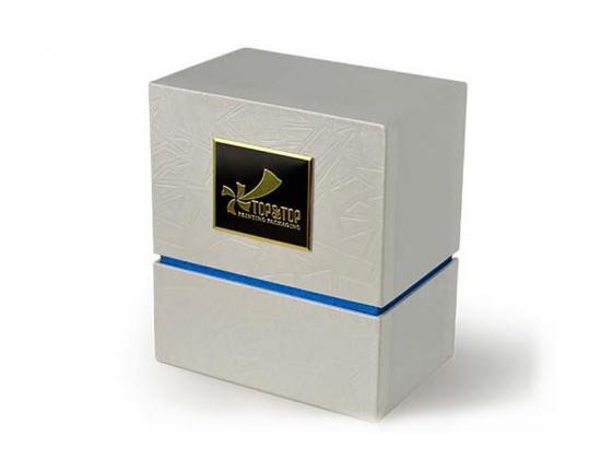 boîte de papier de parfum carré fantaisie